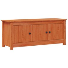 Solid Wood Pine Shoe Cabinet