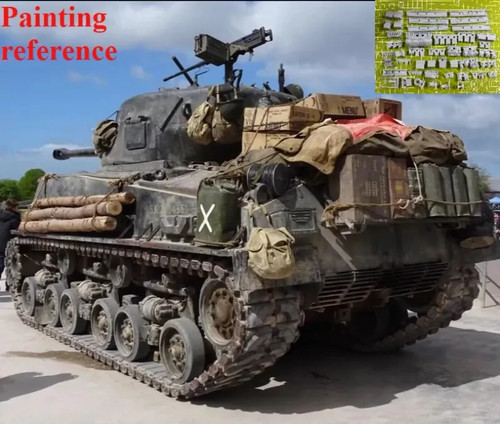 Resin sherman m4 tank - sherman,