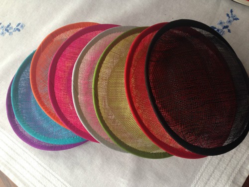 Hat sinamay dipped - ,