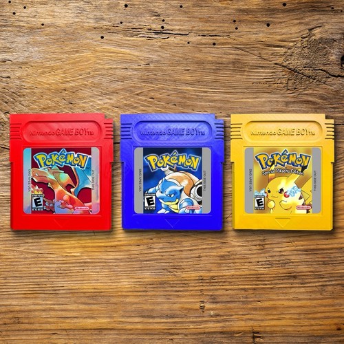 Pokemon red blue yellow - pokemon,