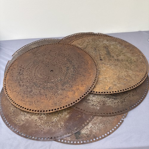 Job lot antique polyphon - lot,