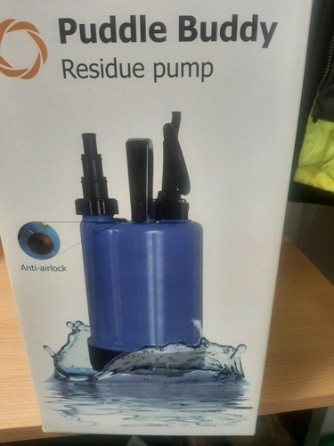 Puddle buddy residue pump - puddle,