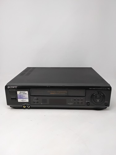 Sony video cassette recorder - sony,