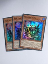 Yu-Gi-Oh 3x Reactor Slime EGS1-EN020 Super Rare NM