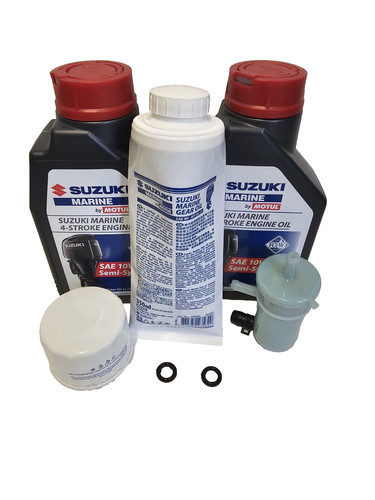 Oil change suzuki outboard - outboard, 25
