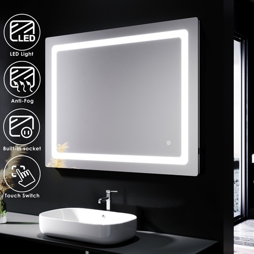 Led bathroom mirror with - mirror,