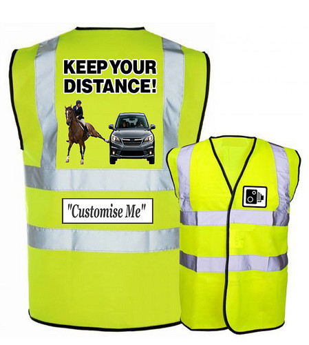 Equestrian vis vest horse - vest,,