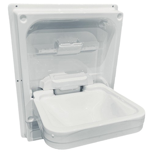 Cleo fold sink caravan - cleo, up