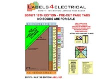 PAGE TABS MARKERS IET 18th
