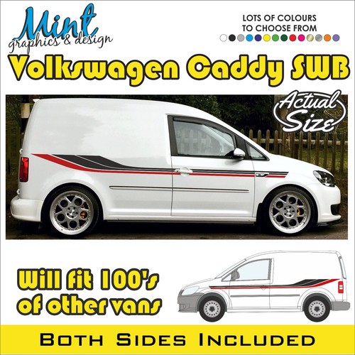 Caddy side stripes sport - vw,