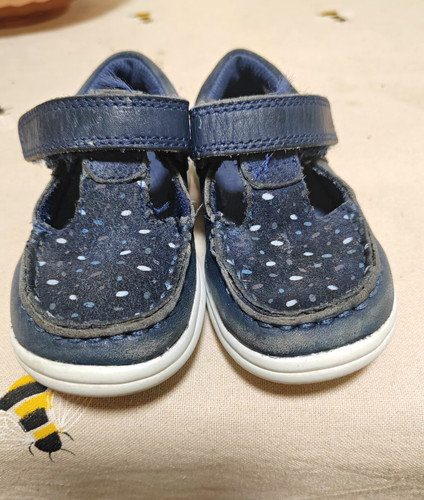 Clarks blue polka - clarks,