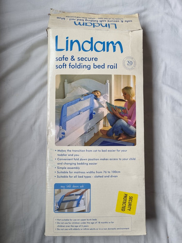 Lindam toddler bed rail for - bed,