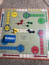 Parker Brothers SORRY Board