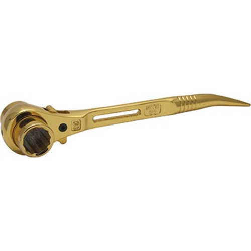 Gold scaffold ratchet podger - gold,