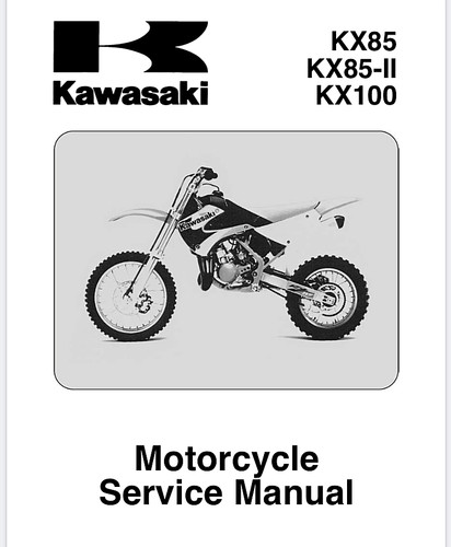 Kawasaki kx85 - kawasaki, kx85/kx85-ii/kx100
