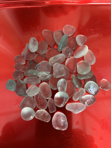 Pieces sea glass - 50,