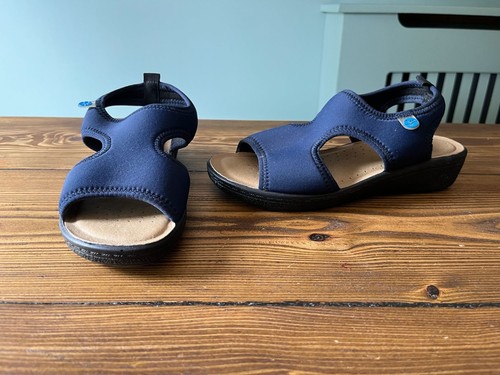 Fly flot ladies navy - flot, sandals