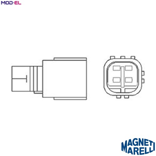 Lambda sensor 466016355020 - lambda, for