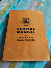 Saab 95 96 GT 750 Two Stroke 1960-1964 Factory Service Workshop Manual VGC 2