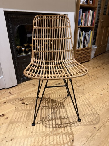 Rattan dining chairs 6 - rattan, (6