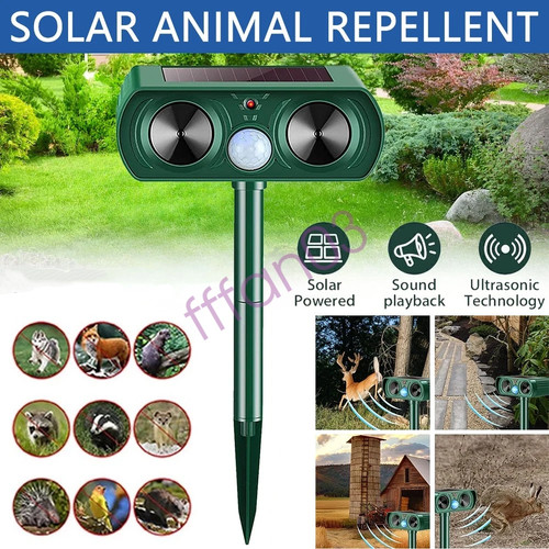 Solar ultrasonic cat dog - ultrasonic,