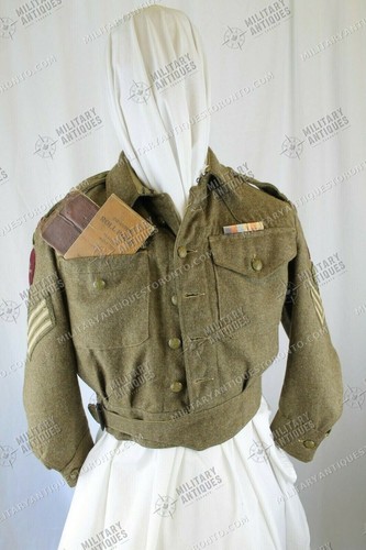 Ww2 british airborne parachute - ww2,