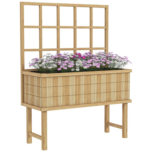 Outsunny wood raised - outsunny,