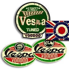 VESPA  STICKERS, SELF ADHESIVE