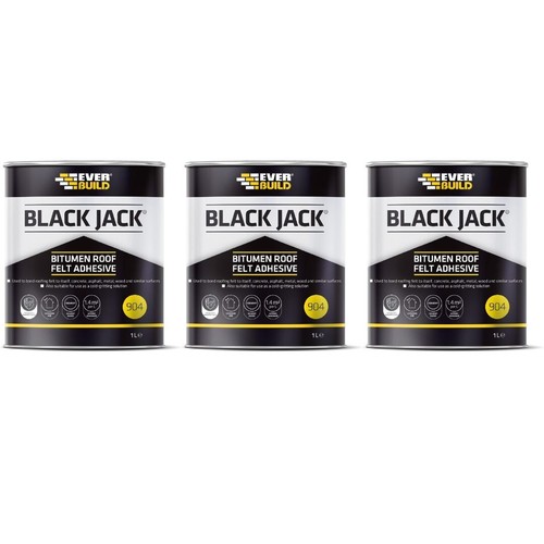 Everbuild black jack roof - black,