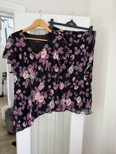 Mandy marsh floral top skirt - floral,