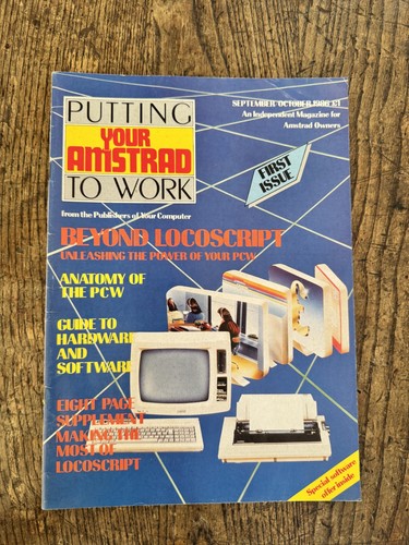 1986 putting your amstrad - your, to