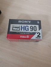 2x SONY HG 90 Minutes Video 8