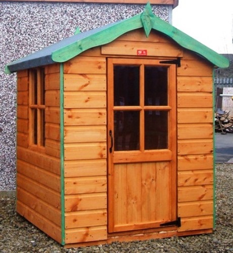 Children wooden playhouse - children's,