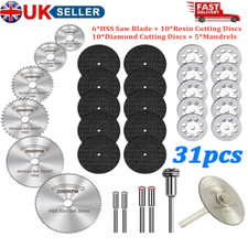 31pcs Diamond Cutting Discs