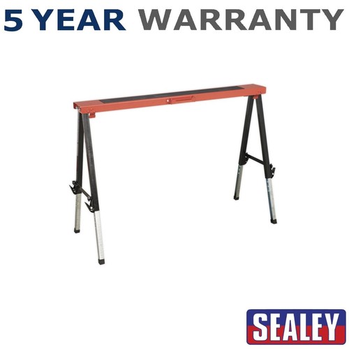 Sealey fold down trestle with - sealey,