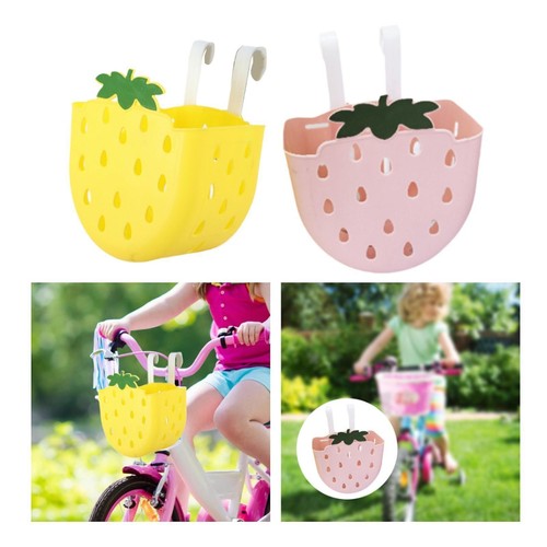 Kids bike basket removable - basket,