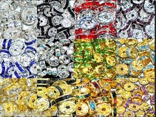 6,8,10mm Rhinestone Spacer