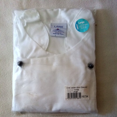 White chef jacket portwest - chef,