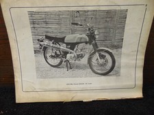 HONDA SS50ZB SS 50 ZB 1976 HAYNES SERVICE MANUAL NO COVER ON MANUAL