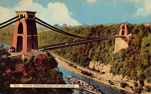 Clifton suspension bridge - bridge, and