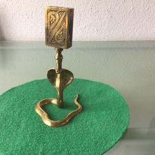 Vintage Indian Brass Snake