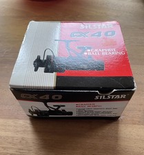 Mint Condition Silstar CX-40 Freshwater Fishing Reel Spooled with Line, Boxed