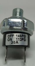 Air Compressor Tank Pressure Switch 110 Psi On 145 Psi Off Air Suspension 1/8NPT