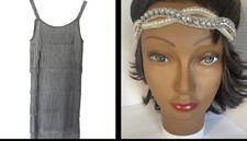 FABULOUS Silver Fringed