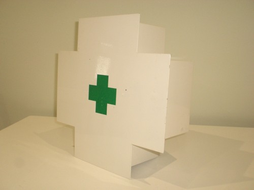 Vintage cross design metal - cross,