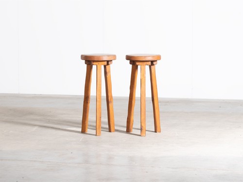 Brutalist oak bar - oak,
