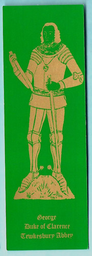 Tewkesbury abbey bookmark - abbey,