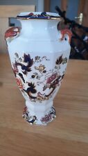 Masons Ironstone Blue Mandalay 200 year edition Lizard Vase