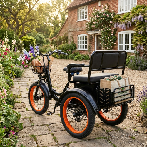 Electric cargo trike - electric,