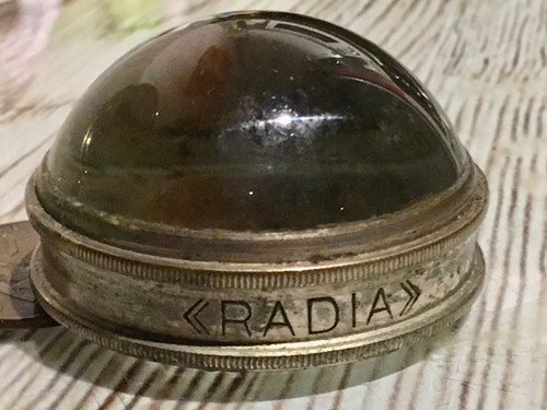 Antique silver plated coin - plated,